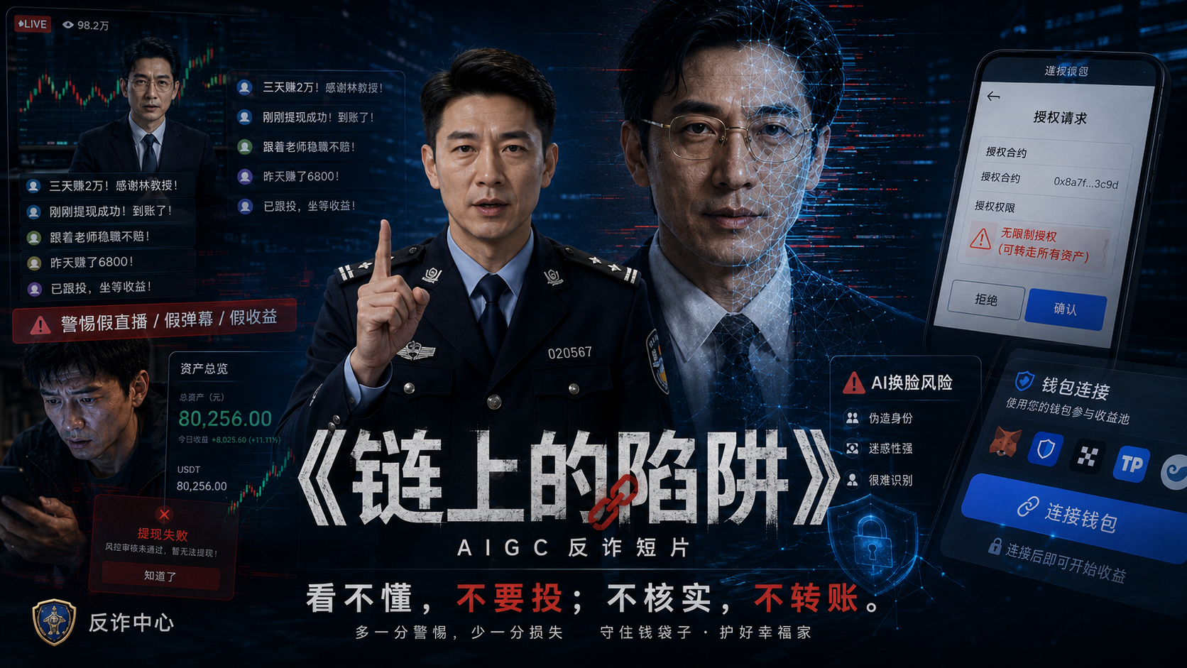 AI新型陷阱：链上骗局项目封面